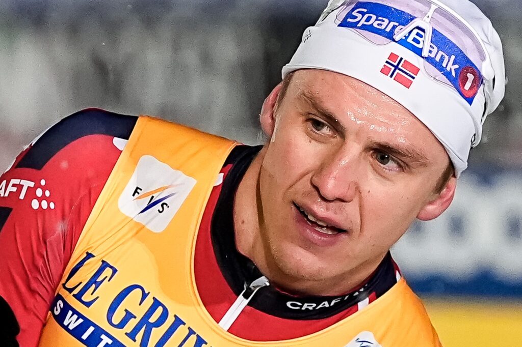 Erik Valnes of Norway after competing in the men's Cross Country Skiing 10 km Classic Technique start on November 28, 2025 in Ruka.