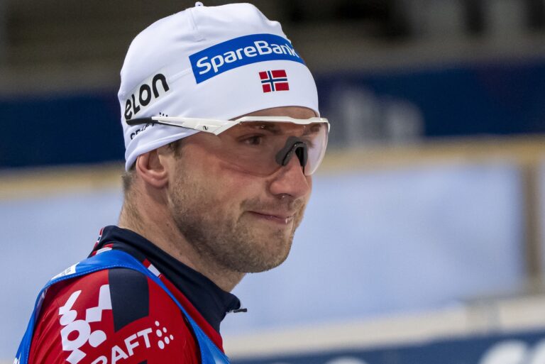 Even Northug of Norway after the Men's Sprint semi final during the FIS Cross-Country World Cup on March 21, 2025 in Lahti.