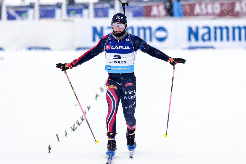 Isak Leknes Frey (NOR) - IBU Open European Championships Biathlon, pursuit men, Sjusjoen (NOR).