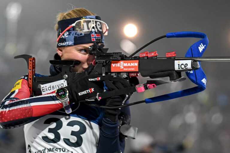 Siri Skar (NOR) - IBU World Cup Biathlon, short individual women, Nove Mesto na Morave