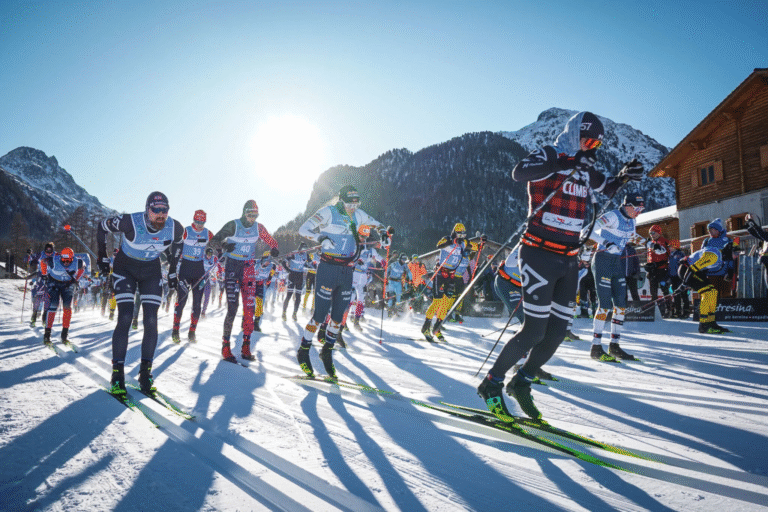 Løypeendringer i Engadin La Diagonela – krevende vær