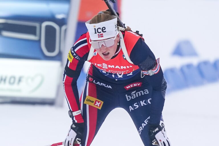 Aasne Skrede (NOR) - IBU World Cup Biathlon, sprint women, Oberhof (GER).