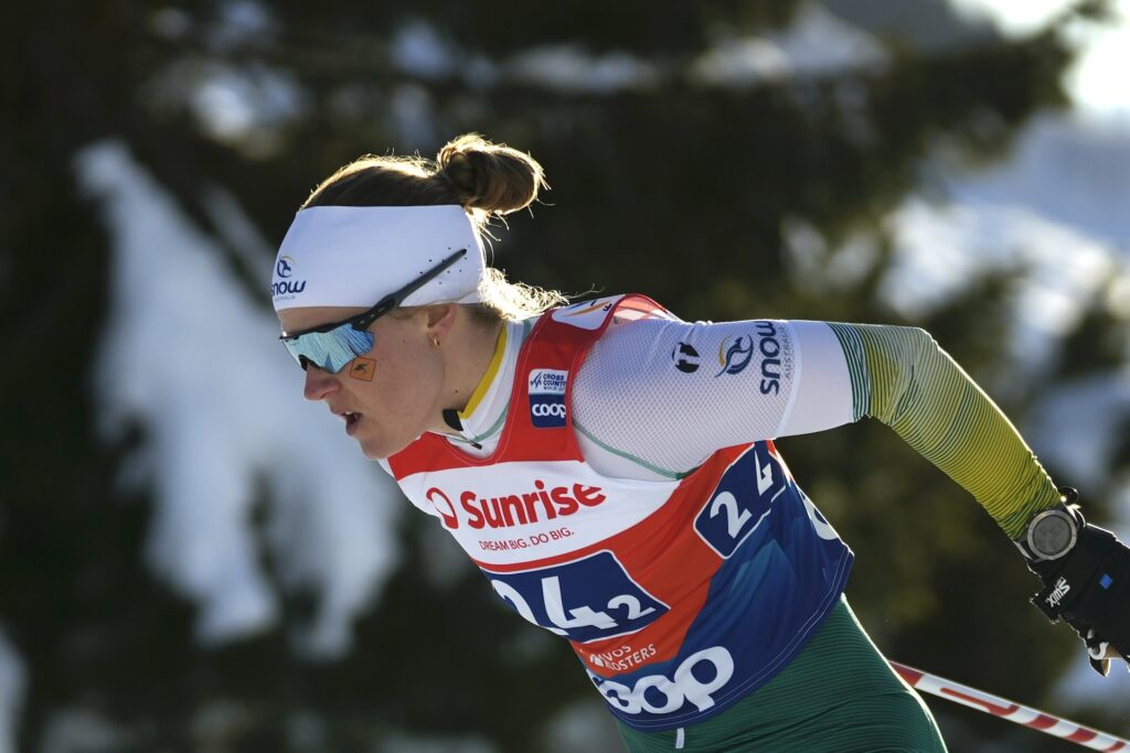 Ellen Soehol Lie (AUS) - FIS world cup cross-country, team sprint, Davos (SUI).
