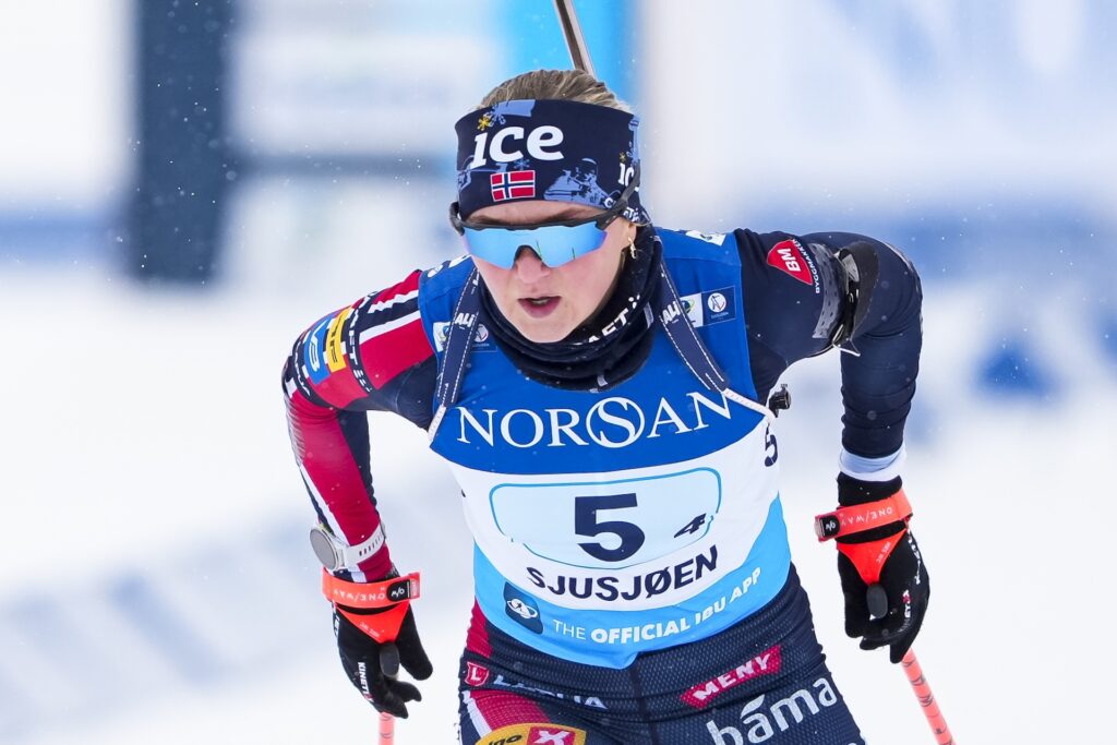 Guro Ytterhus (NOR) - IBU Open European Championships Biathlon, relay women, Sjusjoen (NOR).