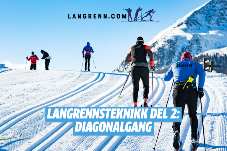 Slik blir du bedre i diagonalgang på langrennsski