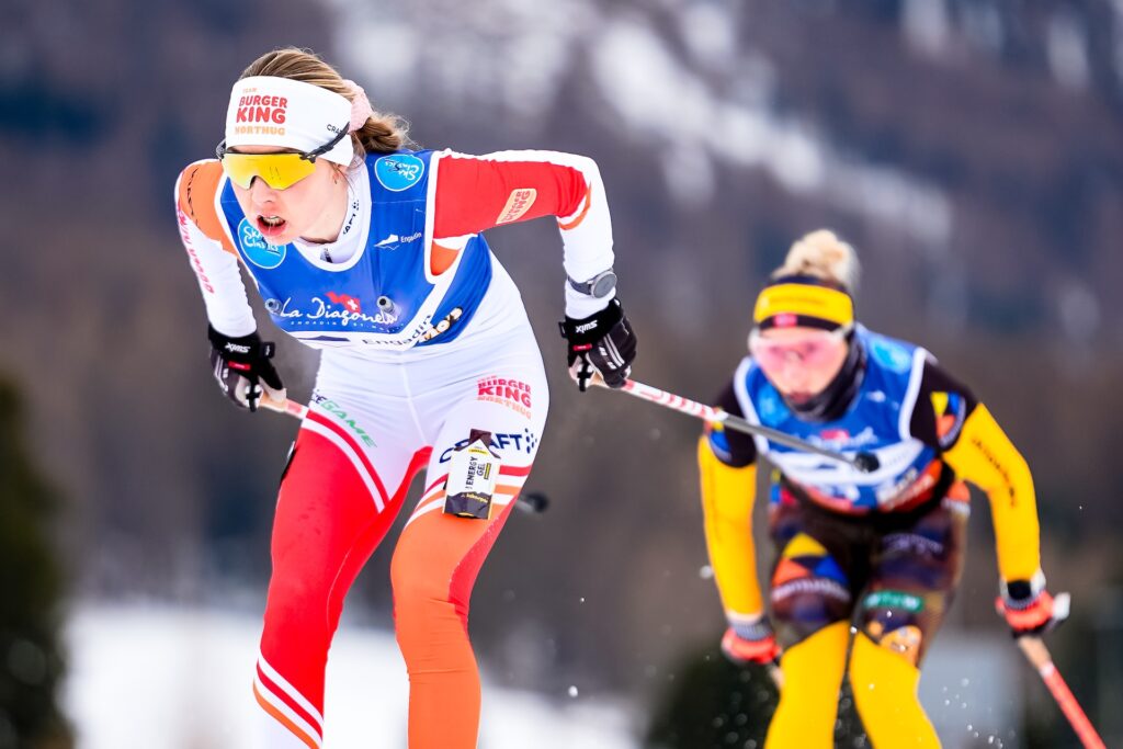 Hedda Bångman har vært svært nær både seier og pallen i Ski Classics etter at hun gikk inn i Team Burger King Northug. Nå tar hun en ny sesong Foto:  Barbieri/NordicFocus