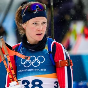 Karoline Offigstad Knotten (NOR) - XXV. Olympic Winter Games Milano-Cortina 2026, Biathlon, sprint women, Antholz (ITA).