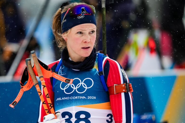 Karoline Offigstad Knotten (NOR) - XXV. Olympic Winter Games Milano-Cortina 2026, Biathlon, sprint women, Antholz (ITA).