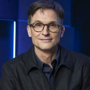 260214 Niklas Jonsson under en fotografering hos HBO Max den 14 februari 2026 i Stockholm.