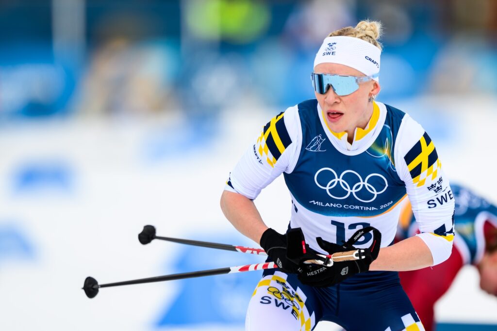 Jonna Sundling 20K Skiathlon OL 2026 Bildbyrån