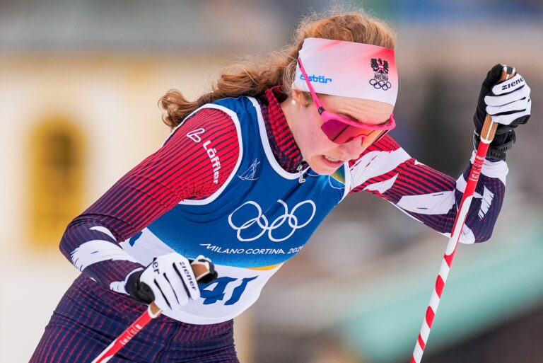 Brudermann (AUT) - XXV. Olympic Winter Games Milano-Cortina 2026, Cross-Country, 10km women, Tesero (ITA).