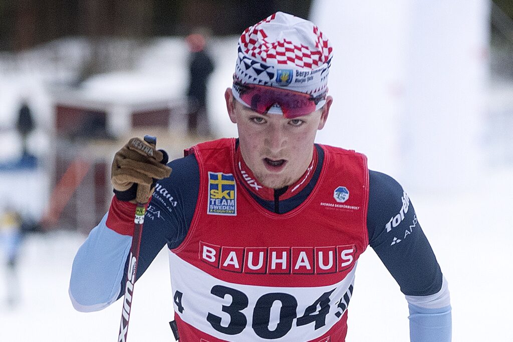 Måns Ravald, Åsarna IK under Bauhaus Cup 20 km masstart herr den 17 januari 2025 i Bergeforsen.