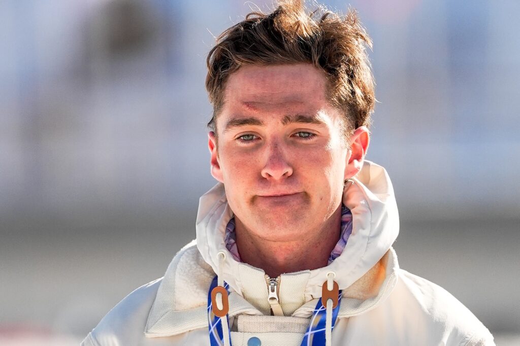 Mathis Desloges tok tre sølv under OL i Italia. Det var ikke bare enkelt. Foto: Barbieri/NordicFocus.