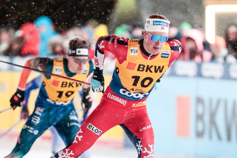 Matz William Jenssen (NOR) - FIS world cup cross-country, individual sprint, Davos (SUI).