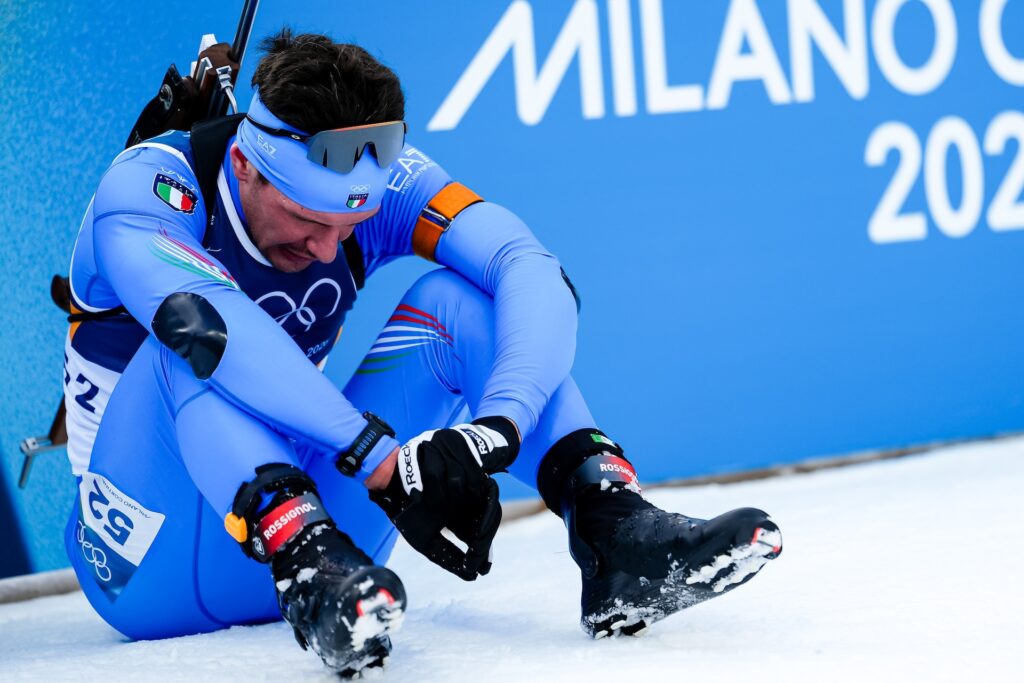 10.02.2026, Antholz, Italy (ITA): Tommaso Giacomel (ITA) - XXV. Olympic Winter Games Milano-Cortina 2026, Biathlon, individual men, Antholz (ITA).