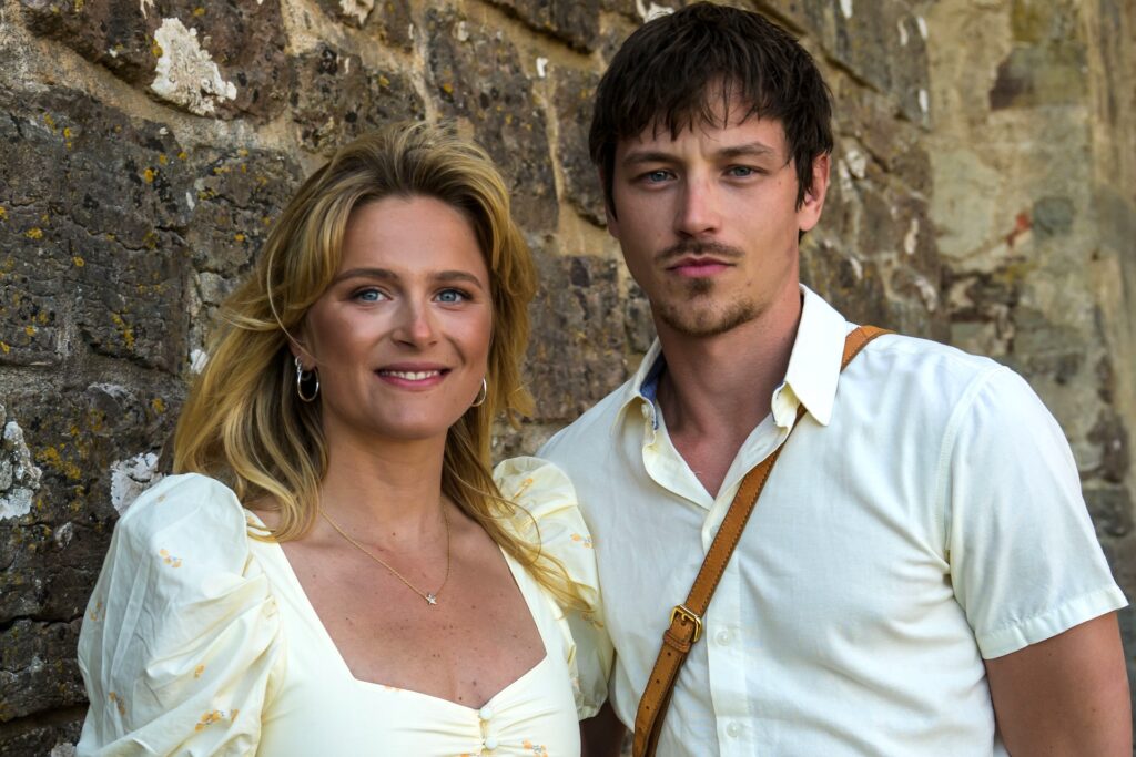 Frida Karlsson og Simon Lööf under utdelingen av Victoriapriset 14. juli 2026 i Borgholm.
Foto: Suvad Mrkonjic / BILDBYRÅN