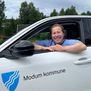 Helene Marie Fossesholm sommerjobb 2026 - Foto: Modum kommune