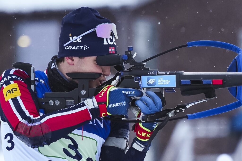 Juniorkometen Kasper Kalkenberg var med å sørge for norsk gull i EM på Sjusjøen i februar. Foto: Nordnes/NordicFocus