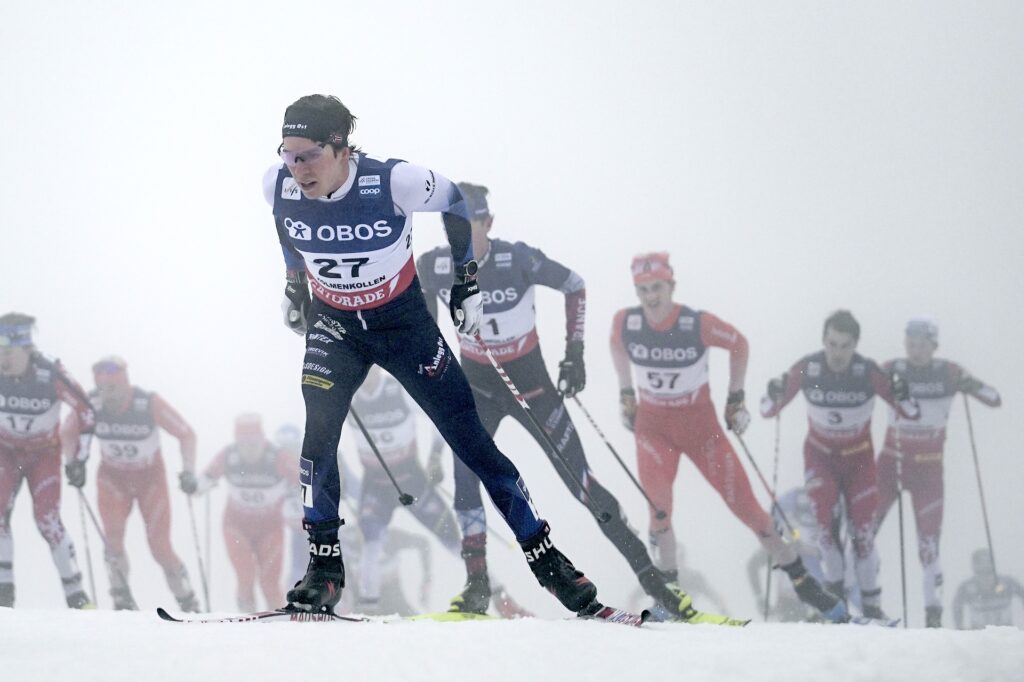 Kasper Andersson Herland (NOR) - FIS world cup cross-country, mass, Oslo (NOR). Foto: Authamayou/NordicFocus