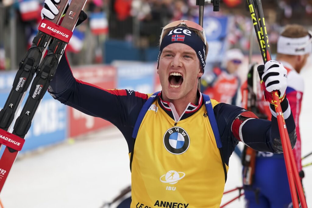 Før jul herjet Johan-Olav Botn i gult. Foto: Thibaut/NordicFocus