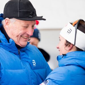 Kong Harald Marit Bjørgen NM Gåsbu 2018