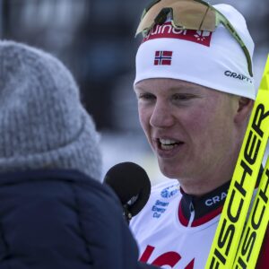 250110 Martin Kirkeberg Moerk, Drammens Ballklubb, tävlar i Smart Energy Cup, Skandinavisk Cupden 10 januari 2025 i Falun.