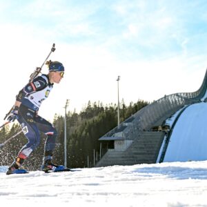 Sophie Chauveau (FRA) - IBU World Cup Biathlon, sprint women, Oslo (NOR).