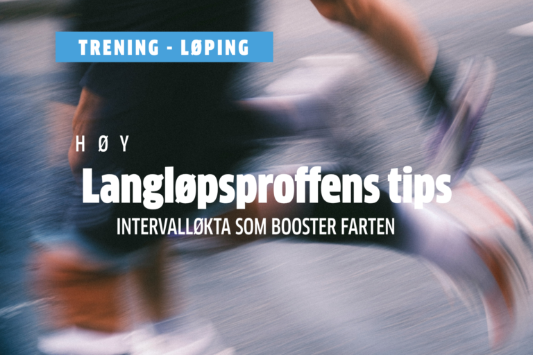 LØPETRENING: Karolina Hedenström gir tips – intervalløkta som booster farten