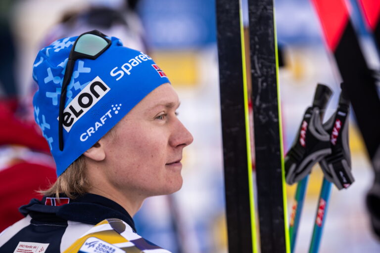 250117 Iver Tildheim Andersen of Norway after competing in the men's 10 km interval start free technique during the FIS Cross-Country World Cup on January 17, 2025 in Les Rousses. Photo: / kod MT / MT0713