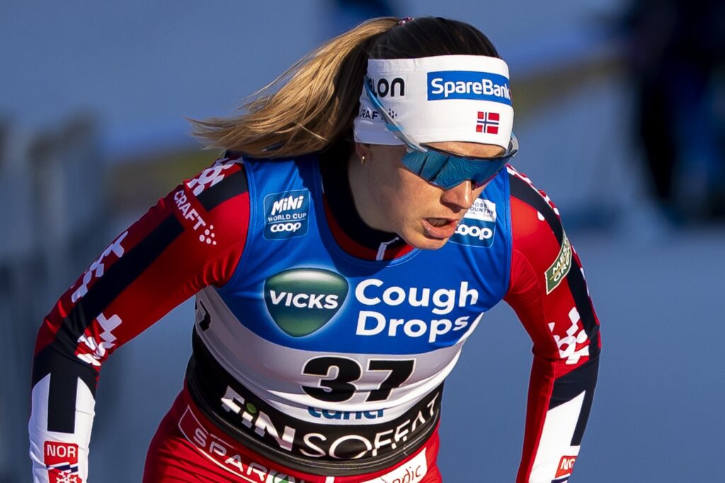 250321 Johanne Hauge Harviken of Norway competes in the Women's Sprint prologue during the FIS Cross-Country World Cup on March 21, 2025 in Lahti. Photo: / COP 211 / KP0081
