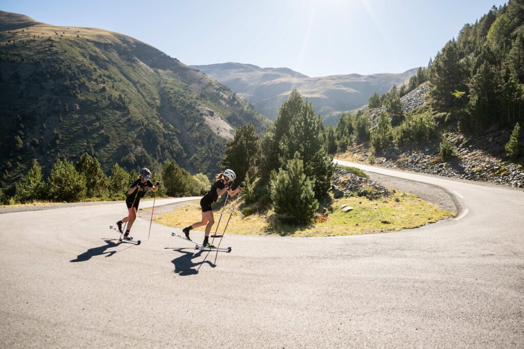 Nora Sanness (NOR), Kristin Austgulen Fosnaes (NOR), Font Romeu www.nordicfocus.com. © Authamayou/NordicFocus.
