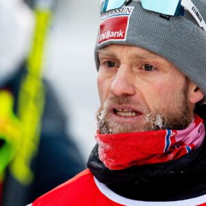 210117 Martin Johnsrud Sundby of Norway after the men’s cross-country skiing skiathlon during the Norwegian National Ski Championships on January 17, 2021 in Trondheim.