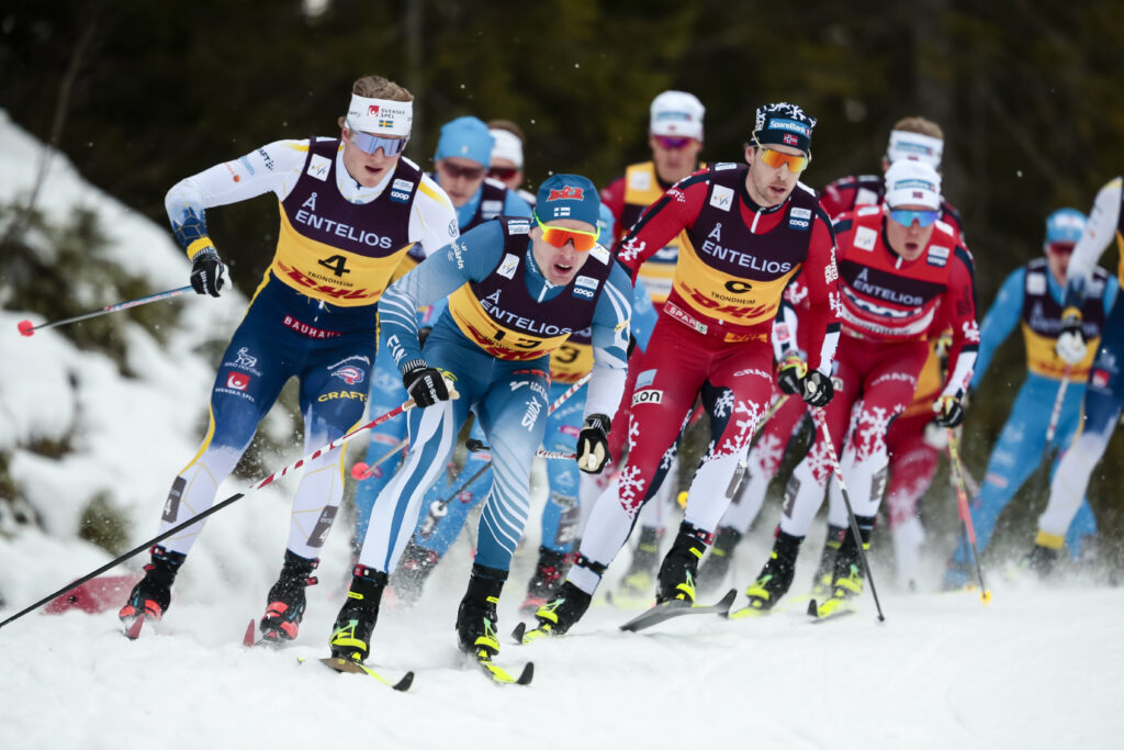 Edvin Anger (SWE), Iivo Niskanen (FIN), Mattis Stenshagen WC Trondheim 2025 Nordic Focus