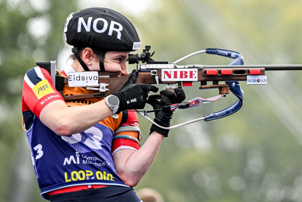 Marthe Krakstad Johansen (NOR) - Loop One Biathlon Opening Festival - Munich (Marthe Krakstad Johansen (NOR) - Loop One Foto: Authamayou Leo/NordicFocus