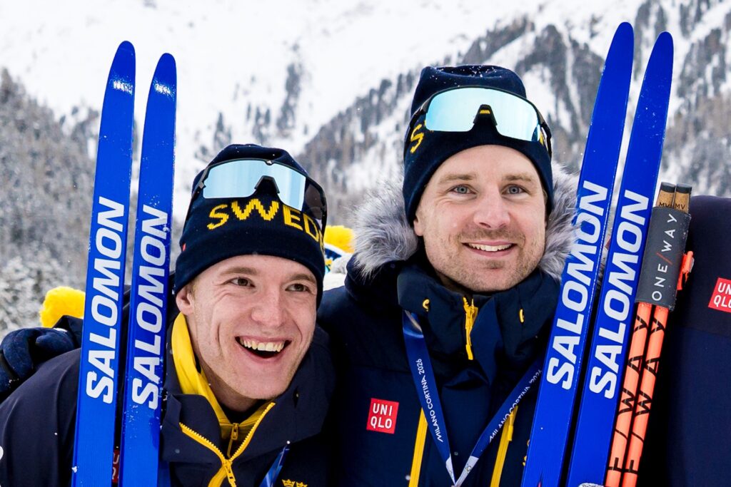 Sebastian Samuelsson og Martin Ponsiluoma OL 2026 Foto: Mathias Bergeld / BILDBYRÅN